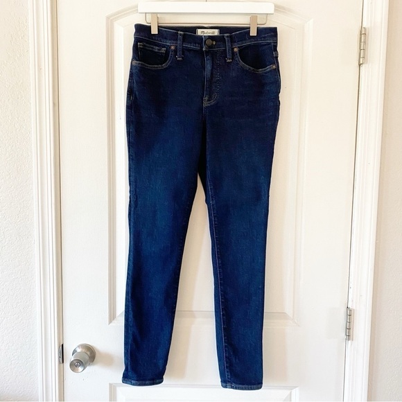 MADEWELL 9" Mid Rise Skinny Jeans Orland Wash Size 28 - Picture 7 of 13